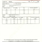 Sensor with certificate