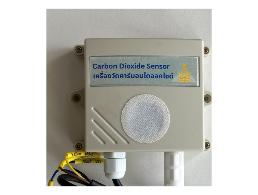 เครื่องวัดคาร์บอนไดออกไซด์ CO2 อุณหภูมิ ความชื้น ENM RS485 Modbus สำหรับโรงเรือน